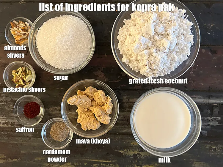 Step 2 – <strong>what is Kopra pak &nbsp;made of?</strong>&nbsp;See below an image of list of ingredients to make&nbsp;<strong>Kopra …