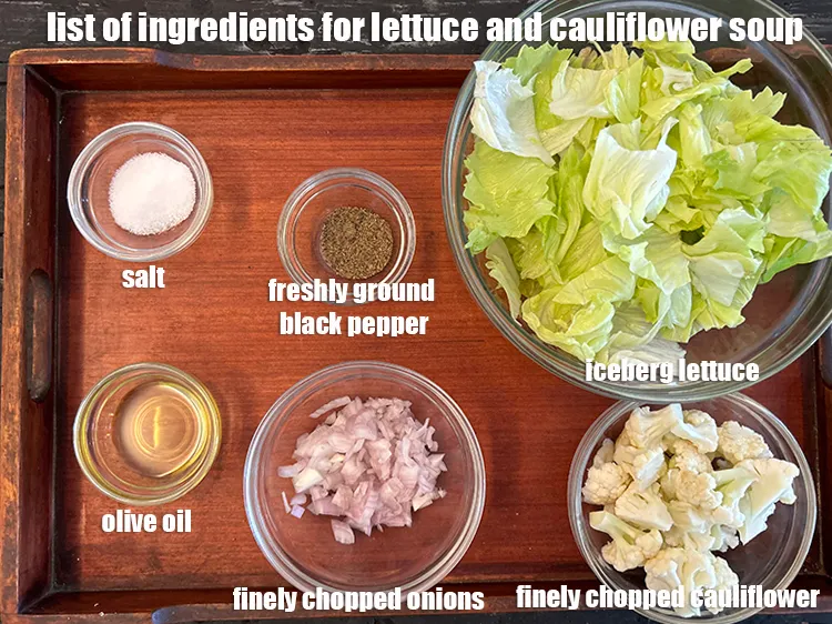 स्टेप 1 – अगर आपको <strong>लैट्यूस एण्ड कॉलीफ्लॉवर सूप रेसिपी&nbsp;|&nbsp;मलाईदार फूलगोभी लैट्यूस सूप&nbsp;|&nbsp;लो …