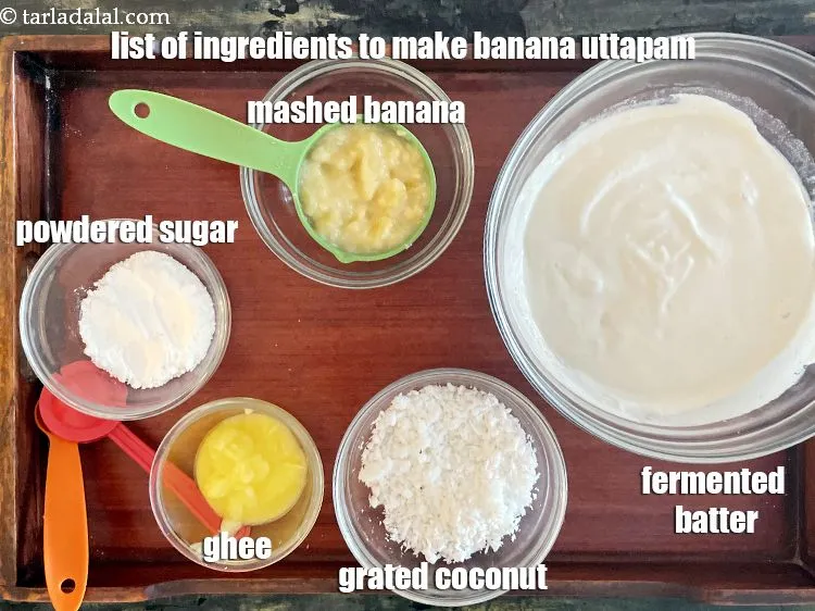 स्टेप 3 – <strong>केले का उत्तपम किससे बनता है?&nbsp;</strong>&nbsp;&nbsp;<u><em>केले का उत्तपम बनाने के …