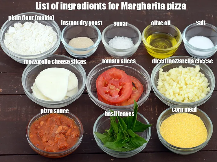Step 2 – <strong>Margherita pizza 2 ways recipe | Indian Margherita pizza in oven | homemade Margherita pizza …