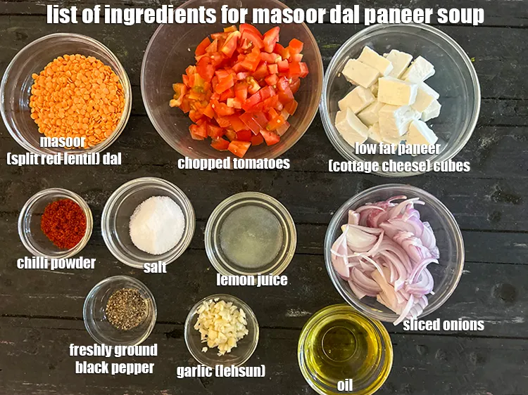 Step 2 – <strong>What is masoor dal paneer soup made off?</strong> masoor dal paneer soup&nbsp;is made from the …
