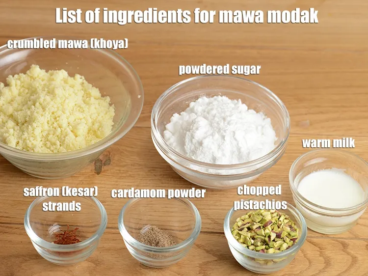 Step 2 – <strong>mawa modak recipe | khoya modak recipe | kesar mawa modak | kesar pista modak …