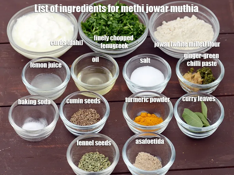 Step 2 – <strong>Methi</strong> <strong>jowar muthia recipe | Indian jowar muthia | healthy methi jowar steamed muthia | …