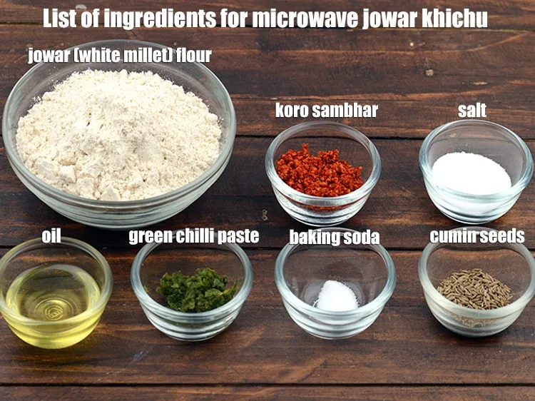 Step 2 – <strong>microwave jowar khichu recipe | Gujarati khichu microwave version | Indian jowar flour khichu in …