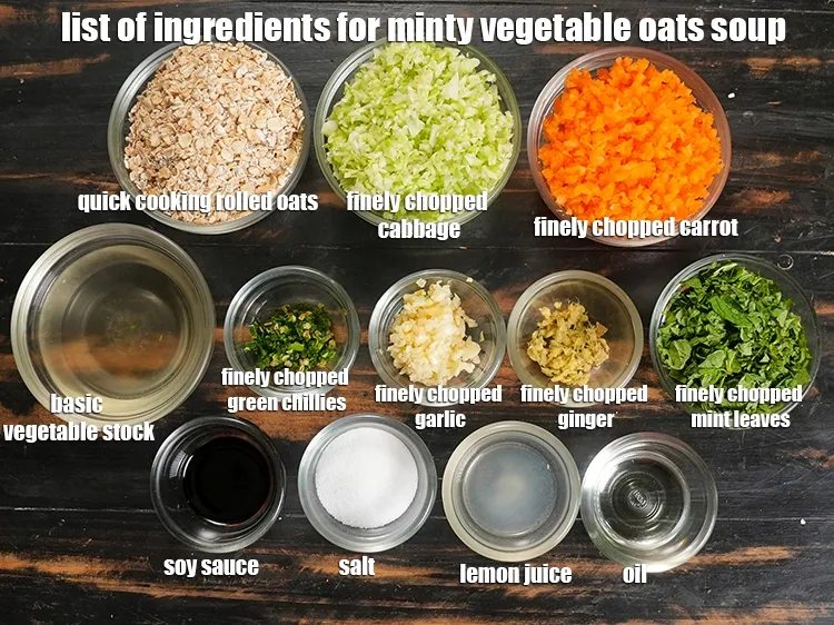 Step 2 – <strong>What is minty vegetable oats soup made off?</strong> <strong>oats mint vegetable soup for weight loss …
