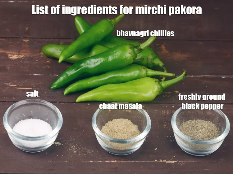 Step 2 – <strong>mirchi pakora recipe | Indian spicy mirchi pakoda | chilli pakora | mirchi bhajiya |</strong> …