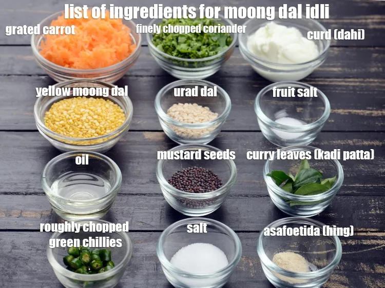 स्टेप 2 – <strong>मूंग दाल इडली रेसिपी | वेजिटेबल मूंग दाल इडली | …