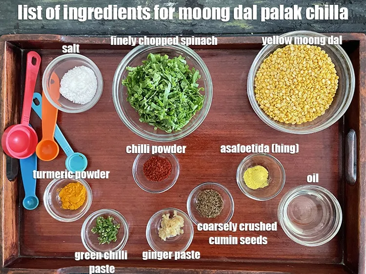 Step 2 – <strong>what is moong dal palak chilla made of?&nbsp;moong dal palak cheela</strong> is made from&nbsp;<meta charset="UTF-8" …