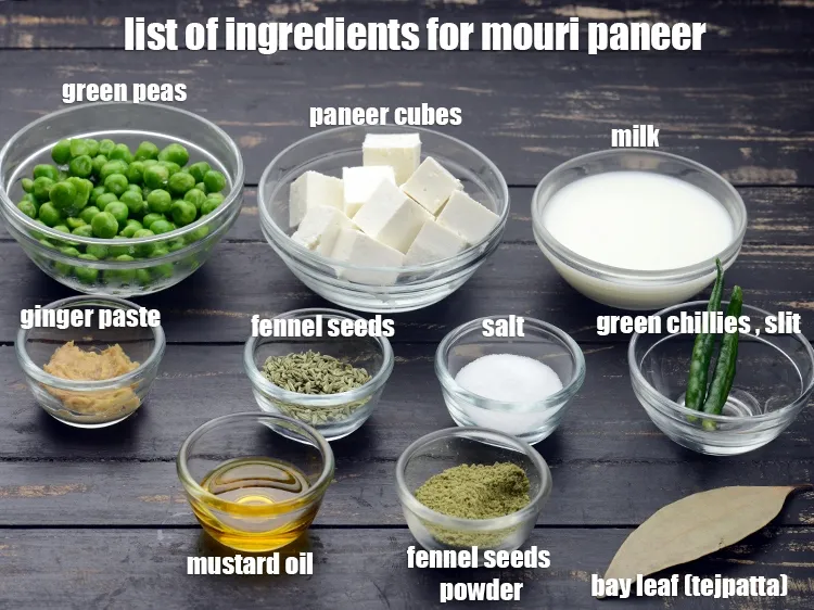 Step 2 – <strong>mouri paneer recipe | Bengali style fennel paneer sabji | paneer in fennel and milk …