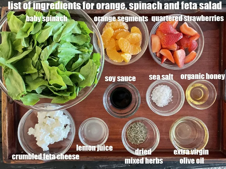Step 2 – <strong>what is orange spinach feta salad made of ? baby spinach strawberry orange salad </strong>&nbsp;is …