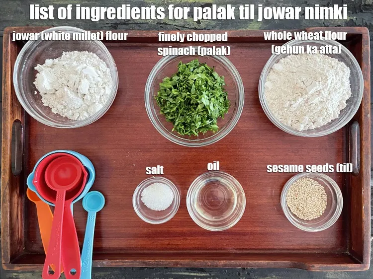 Step 2 – <strong>what is like palak til jowar nimki made of?</strong> is made from&nbsp;<meta charset="UTF-8" />1/2 cup&nbsp;finely&nbsp;chopped …