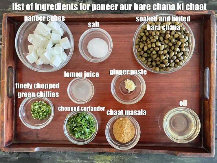 Step 2 – <strong>what is paneer aur hare chana ki chaat made of?</strong> is made from&nbsp;<meta charset="UTF-8" />3/4 …