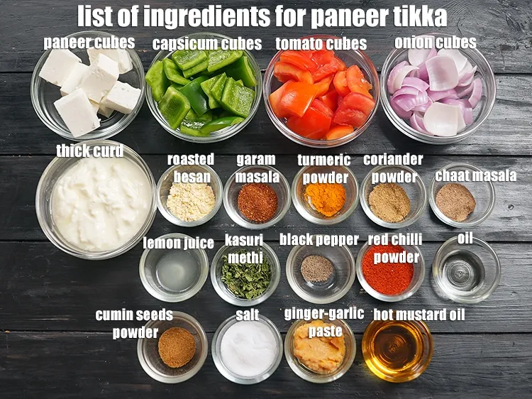 Step 2 – <strong>paneer tikka recipe | restaurant style paneer tikka | paneer tikka on grill pan | …