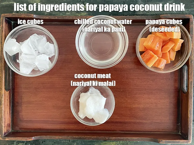 Step 2 – <strong>what is papaya coconut drink made of? Indian coconut papaya drink</strong>&nbsp;is made from cheap and …