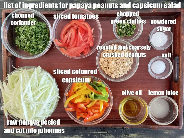 Step 2 – <strong>what is papaya peanut and capsicum salad made off? raw papaya peanut salad</strong>&nbsp;is made from …