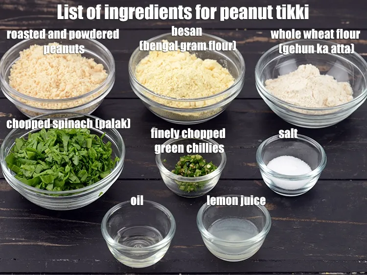 Step 2 – <strong>peanut tikki recipe | groundnut tikkis | healthy peanut veg tikki |</strong> is made using …