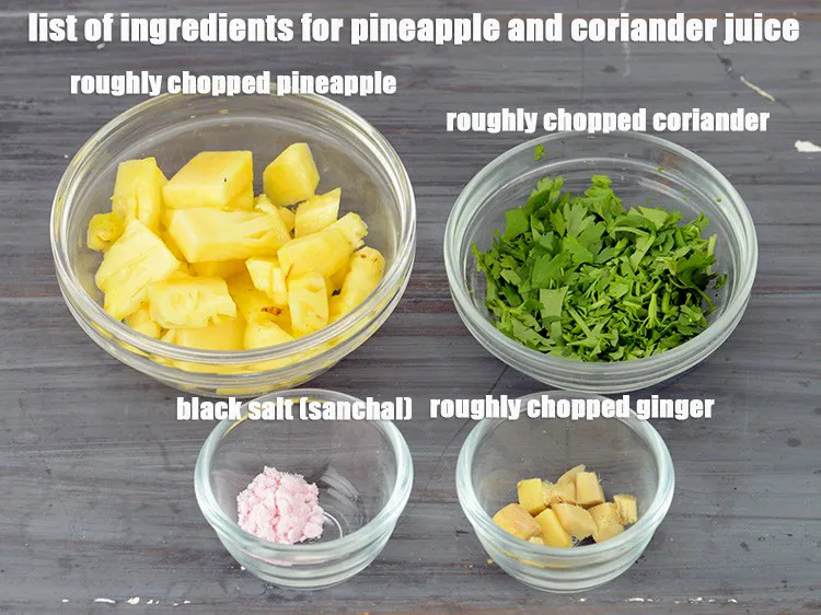 स्टेप 2 – <strong>अनानास और धनिये का रस किससे बनता है?&nbsp;भारतीय अनानास अदरक …