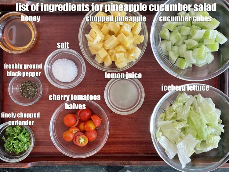 स्टेप 2 – <strong>चेरी टमाटर के साथ भारतीय अनानस ककड़ी का सलाद</strong> भारत …