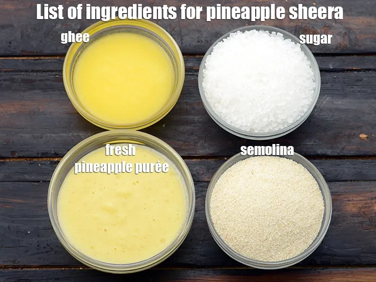 स्टेप 2 – <strong>अनानास केसरी</strong> १/२ कप <a href=""https://www.tarladalal.com/glossary-pineapple-puree-ananas-ki-puree-hindi-97i"">ताज़े अनानास की प्युरी</a>, १/४ …