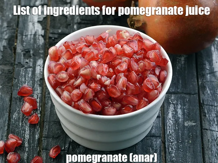 Step 2 – 2 cups&nbsp;<a href="https://www.tarladalal.com/glossary-pomegranate-anar-587i">pomegranate (anar)</a>.