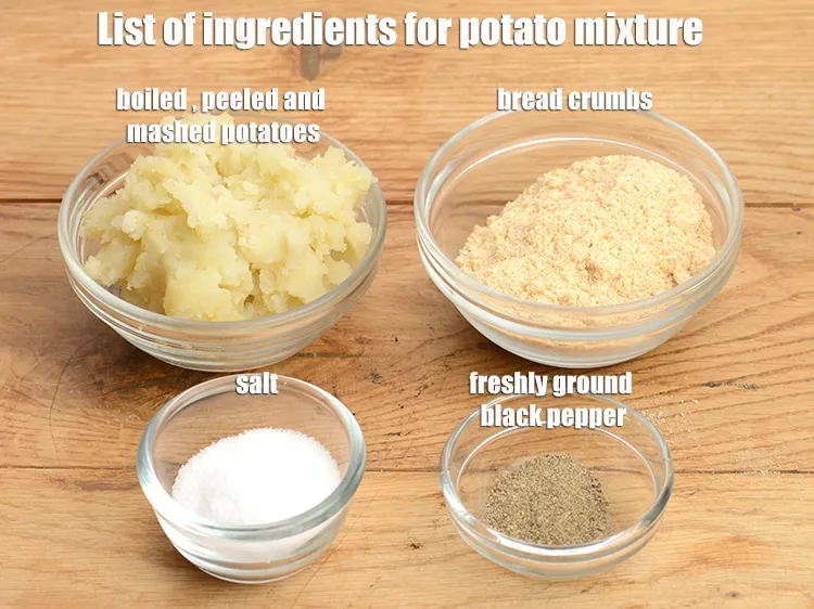 स्टेप 3 – <strong>आलू के मिश्रण के लिए,</strong>&nbsp;३ कप उबले , छिले और …