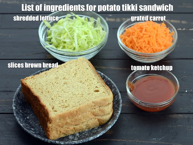 Step 3 – <strong>Other Ingredients</strong>: 10 slices brown bread, lightly buttered, 5 tsp tomato ketchup, 1/2 cup grated …