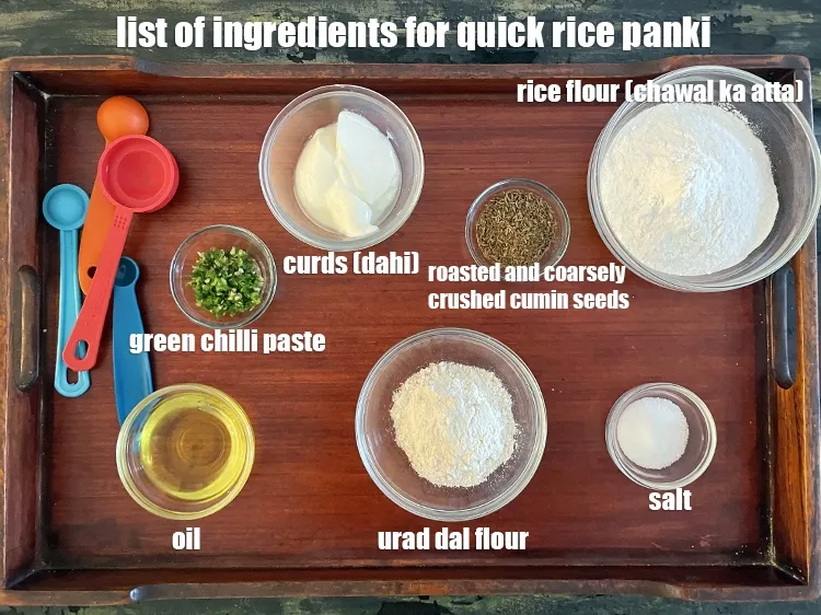 Step 3 – what is quick rice panki made of ?&nbsp;<meta charset="UTF-8" /><strong>&nbsp;</strong><u><em>See below image of list of …