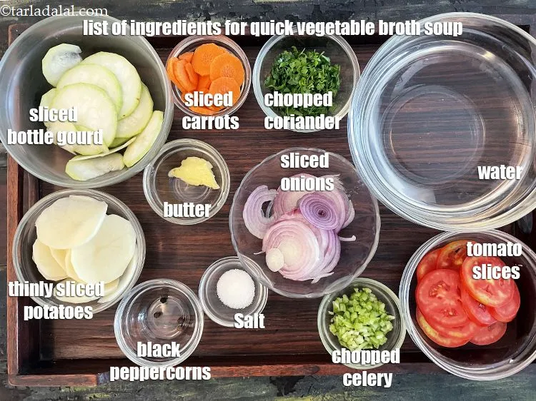 Step 2 – <strong>what is quick vegetable broth made off?&nbsp;healthy clear Indian soup </strong>is made from&nbsp;1/2 cup&nbsp;thinly&nbsp;<a href="glossary-sliced-onions-745i">sliced …