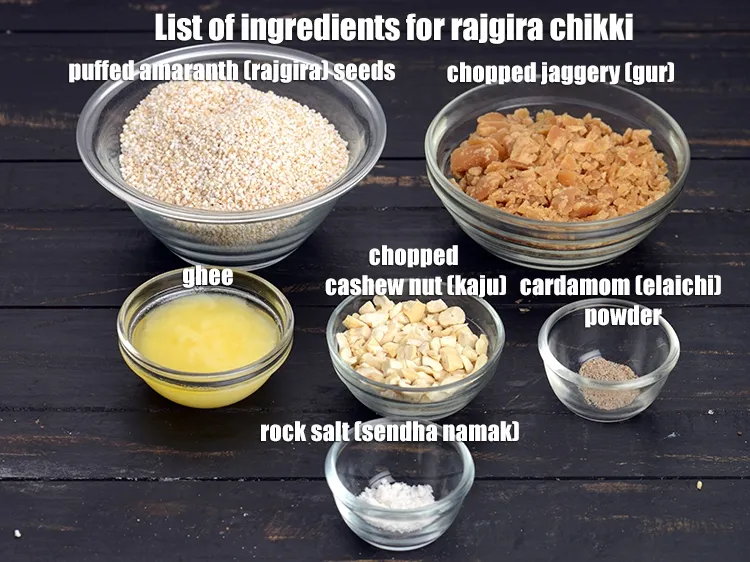 Step 2 – <strong>what is rajgira chikki made of ? amaranth chikki</strong>&nbsp;is made from&nbsp;<meta charset="UTF-8" />1 1/2 cups&nbsp;<a …