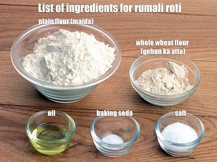 स्टेप 2 – <strong>रुमाली रोटी रेसिपी | घर का बना रुमाली रोटी | …