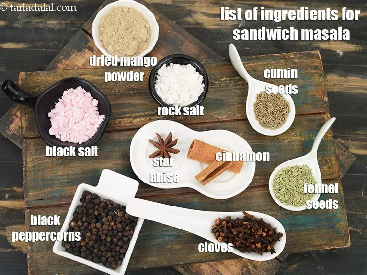 स्टेप 1 – <strong>सैंडविच मसाला पाउडर रेसिपी</strong> बनाने के लिए | <strong>सैंडविच मसाला …