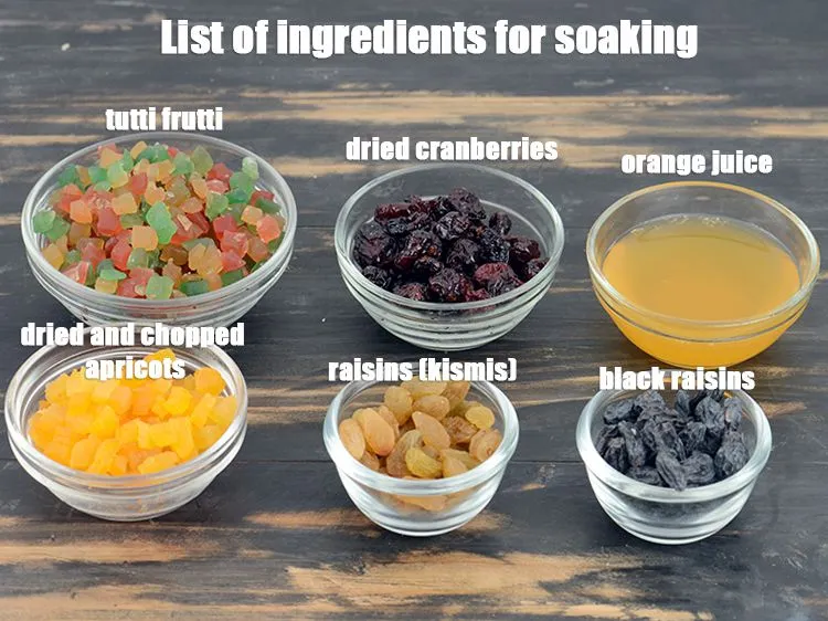 Step 2 – <strong>Instant plum cake recipe | eggless Christmas fruit cake | no alcohol, no soak Indian …