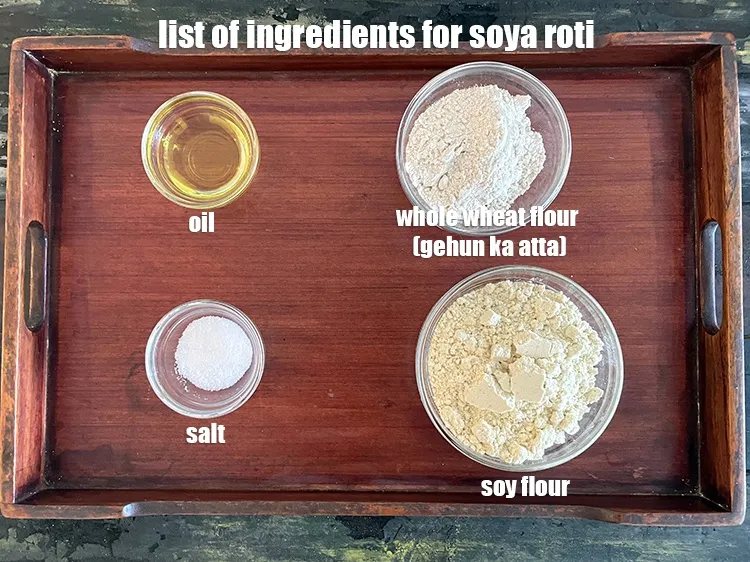 Step 2 – what is soya roti made of? is made from cheap and easily available ingredients in …