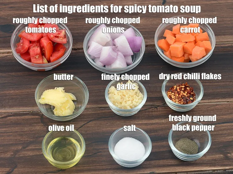 Step 2 – <strong>spicy tomato soup recipe | Indian creamy tomato soup | roasted garlic tomato soup |</strong>s …