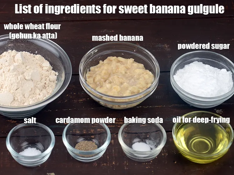 Step 2 – <strong>Sweet banana dumpling</strong> is made of cheap and easily available ingredient in India: 1/2 cup …