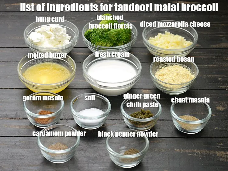 Step 2 – <strong>tandoori malai broccoli recipe | baked malai broccoli | cheese malai broccoli |</strong> is made …