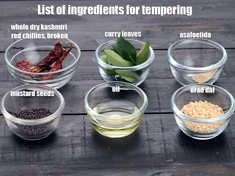Step 3 – <strong>Carrot cucumber curd rice is made from for the tempering&nbsp;</strong> 1 tbsp oil, 1 tsp …