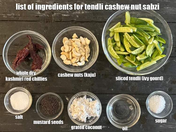 स्टेप 2 – <strong>टेंडली काजू सब्जी किससे बनती है? टेंडली&nbsp;</strong><strong>काजू सब्जी</strong>&nbsp;के लिए सामग्री …