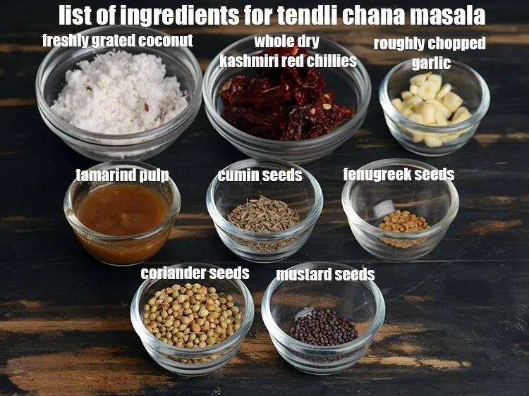 Step 3 – <strong>Mangalorean tendli chana masala recipe | chana tondali recipe | ivy gourd and black chana …