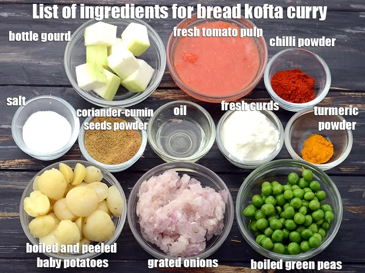 Step 3 – <strong>For the curry&nbsp;</strong>is made from&nbsp;1 cup bottle gourd (doodhi / lauki) cubes, 3 tbsp oil, …