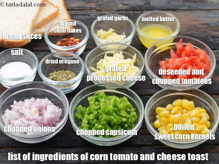Step 2 – 5 bread slices, 1/2 cup&nbsp;<a href="https://www.tarladalal.com/glossary-boiled-sweet-corn-kernels-153i">boiled sweet corn kernels (makai ke dane)</a>, 1/4 cup&nbsp;deseeded and&nbsp;<a …
