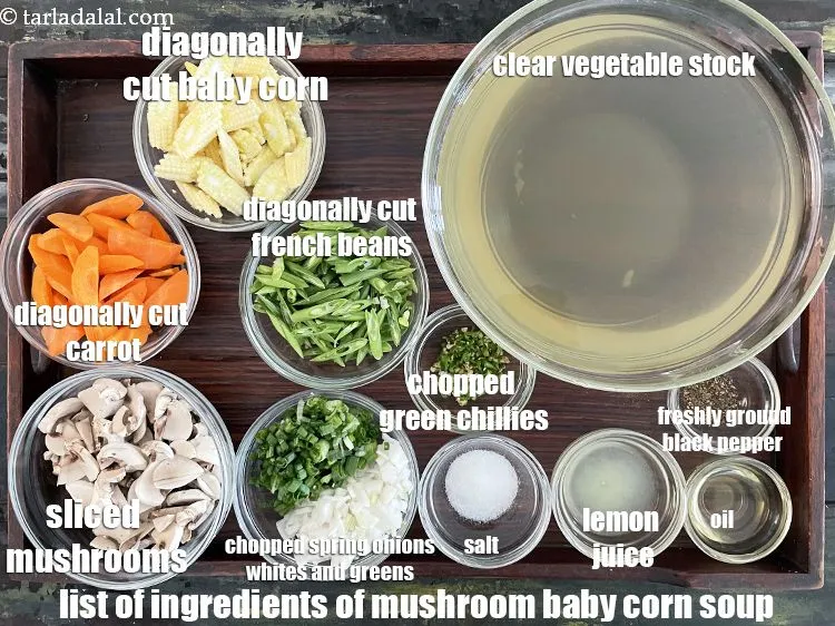 Step 2 – <strong>what is clear soup with mushroom and baby corn made off?</strong> <strong>mushroom baby corn soup&nbsp;</strong>&nbsp;is …