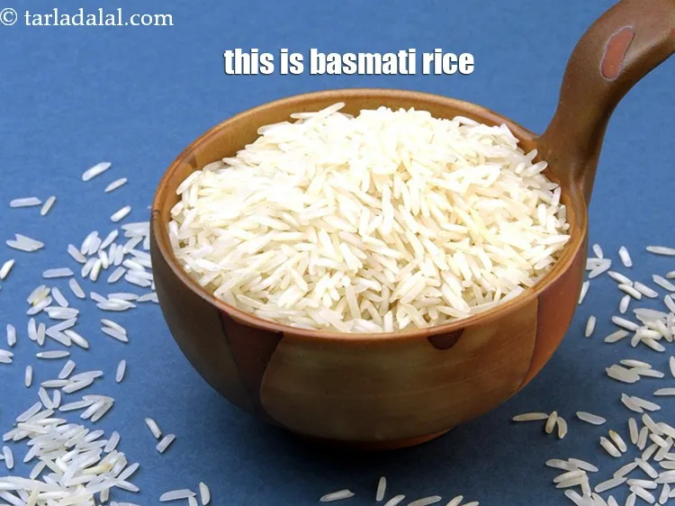 Step 3 – This is how basmati rice looks like.&nbsp;