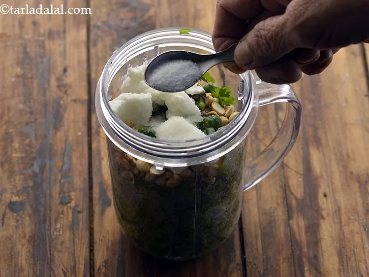 Step 14 – Add the salt.