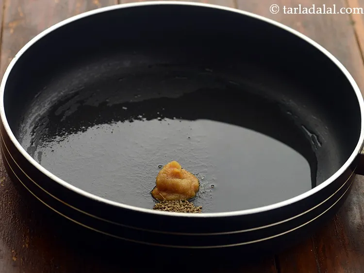 Step 5 – Add garlic paste.