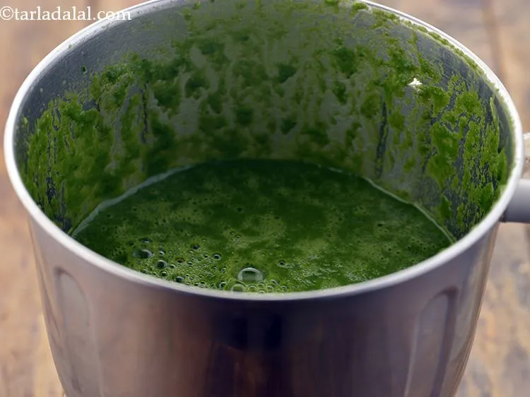 Step 13 – Blend in a mixer till smooth.