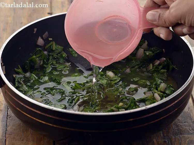 Step 10 – Add 1&frac12; cups of water.