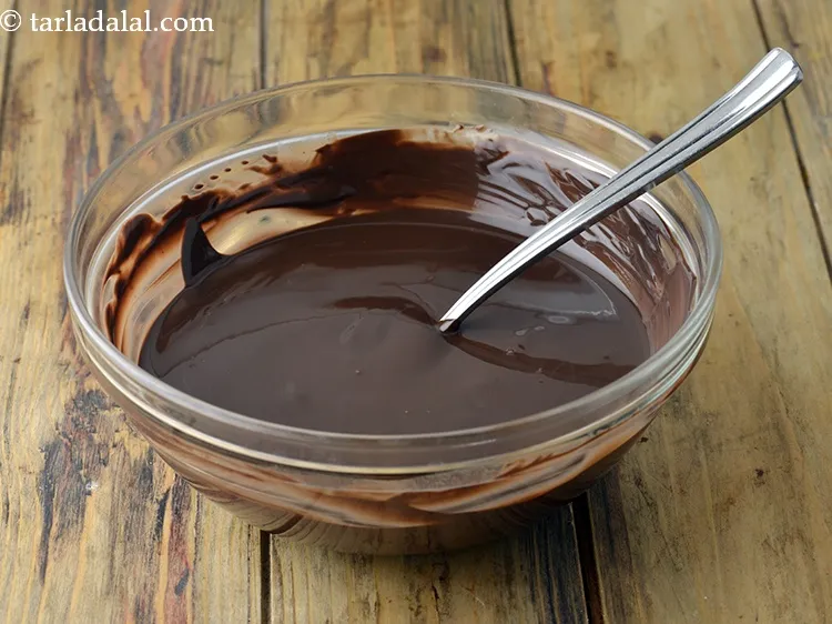 Step 5 – Microwave on high for 1 minute, mix well and keep aside to cool slightly.