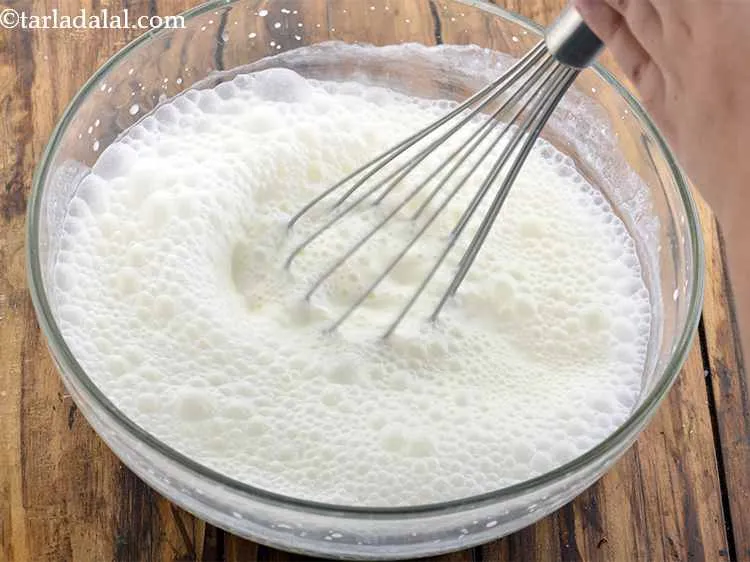 Step 5 – Your chaas is ready to serve. If you do not like the mouthfeel of malai …