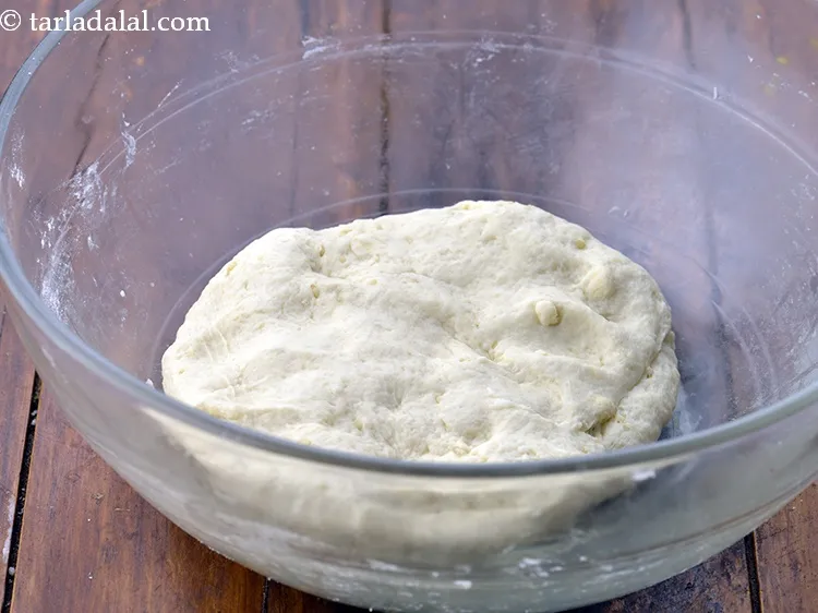 Step 15 – Knead into a soft dough.